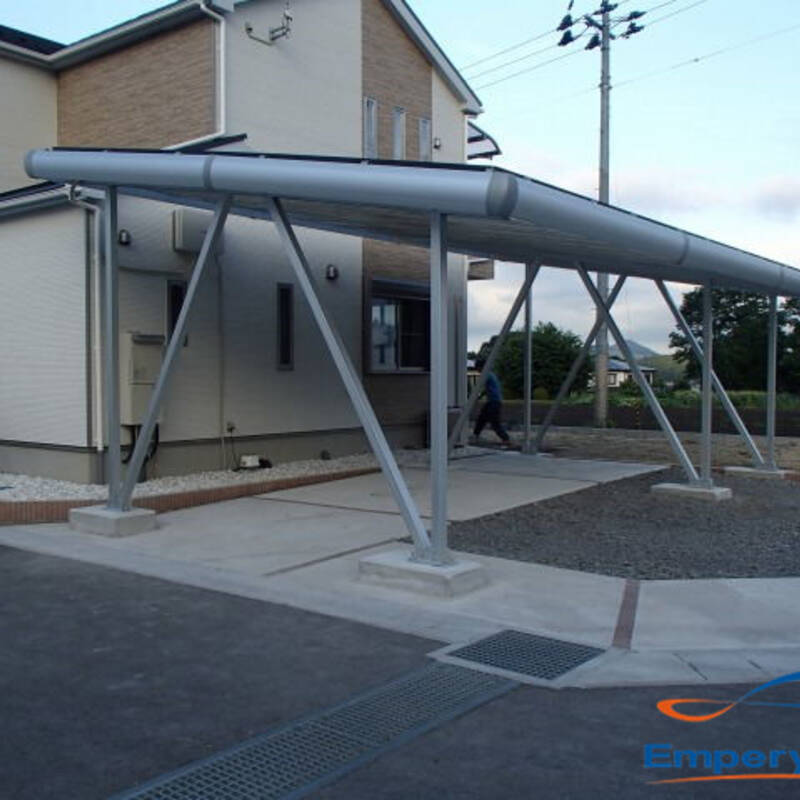 Carport Mounting System for 3 cars use
